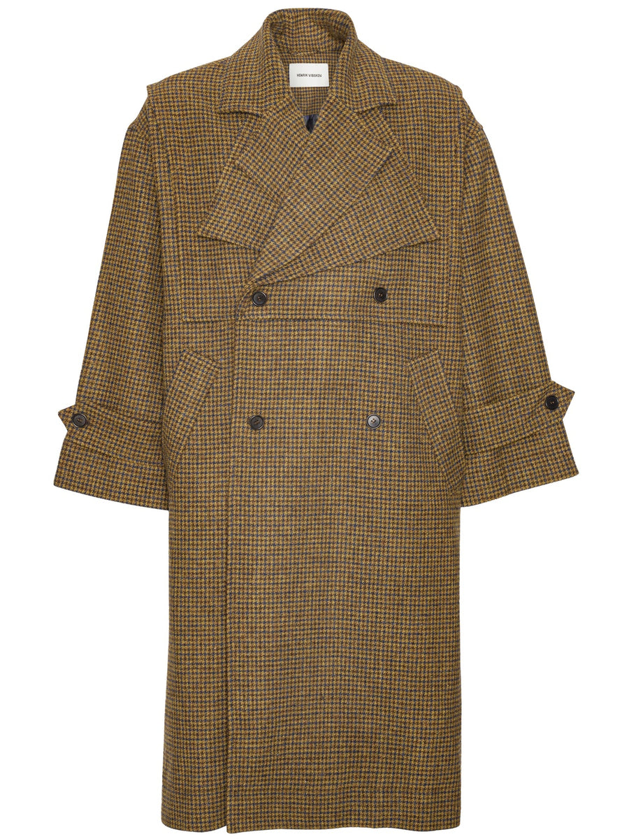 HENRIK VIBSKOV ロング ジャケット コート　　72-0425-4F HENRIK VIBSKOV ”Mixer Long Coat” « pain
