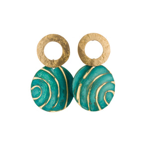 SIBILIA CONCENTRIC PATTERN EARRINGS