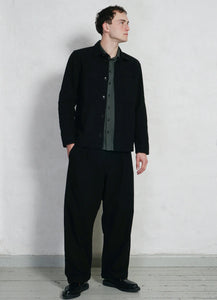 BOBBY WIDE PLEATED TROUSERS