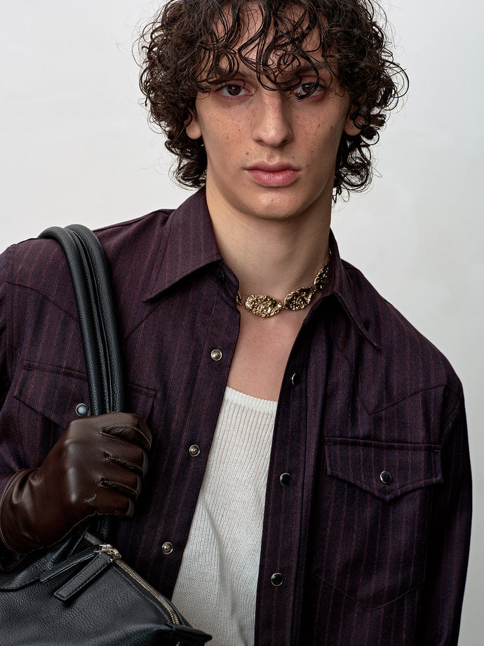 STRIPED WESTERN SHIRT