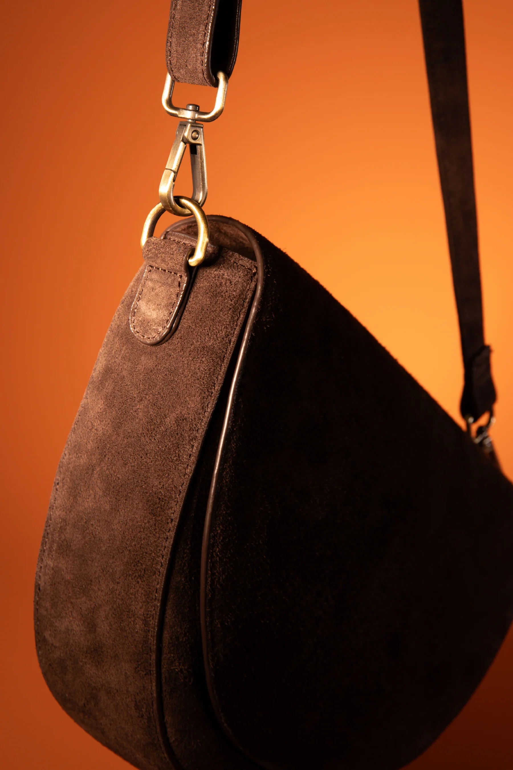 MICHIGAN SHOULDER BAG SUEDE