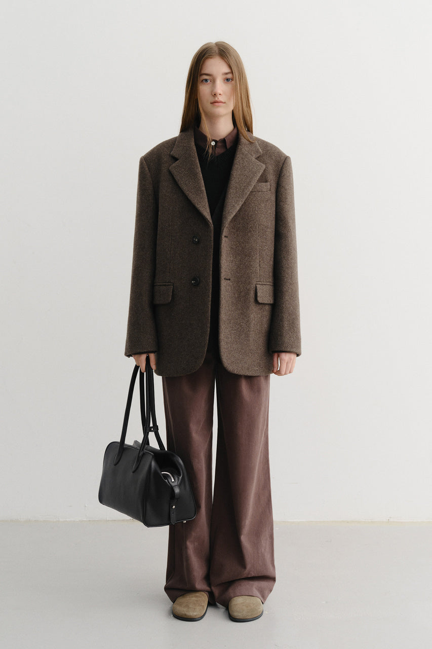 UNISEX LAYERED CASHMERE BLAZER