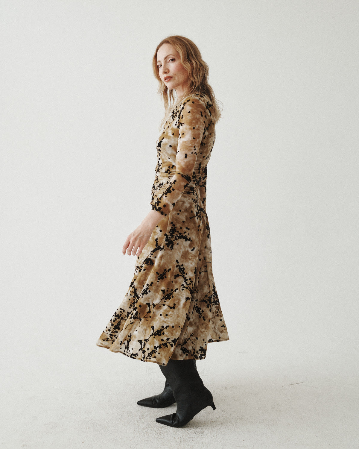 MESH ASYMMETRIC DRESS