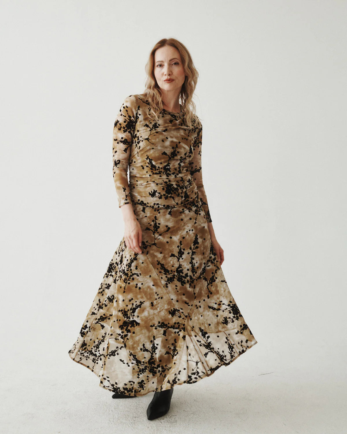 MESH ASYMMETRIC DRESS