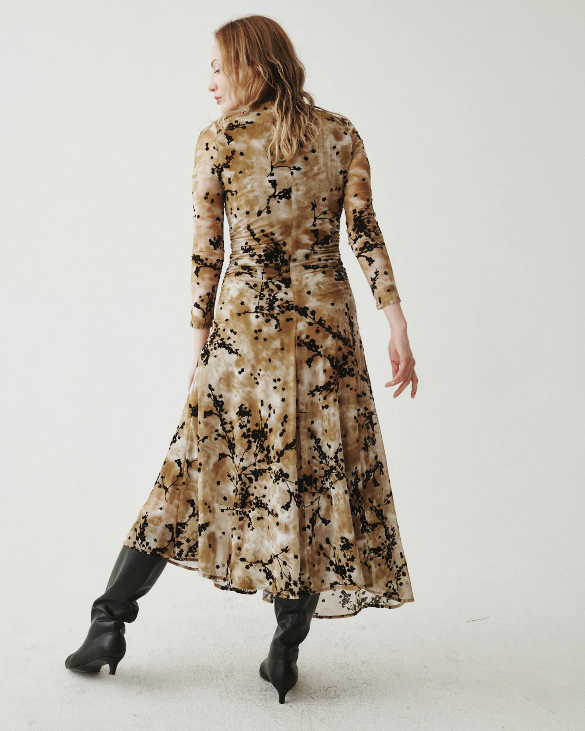 MESH ASYMMETRIC DRESS