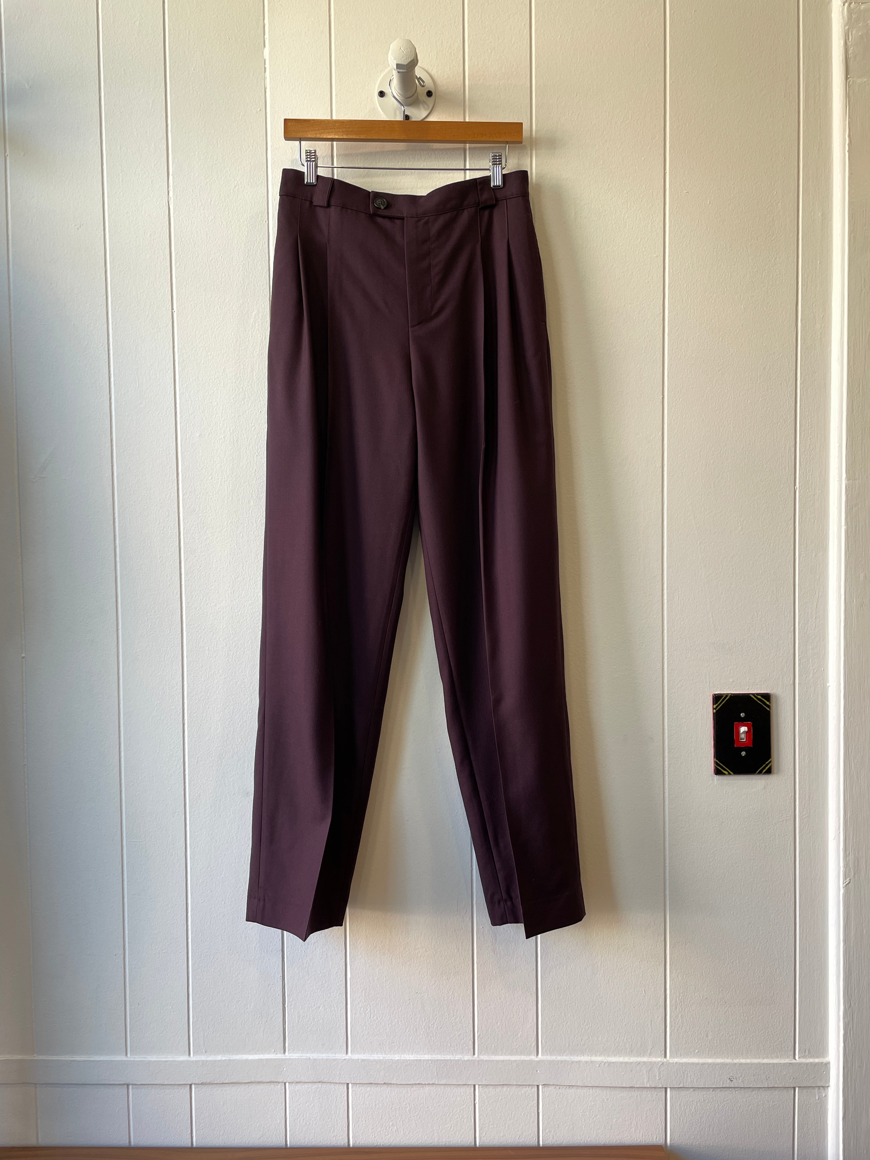 TWO-PLEAT PANTS