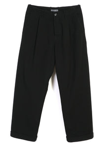 BOBBY WIDE PLEATED TROUSERS