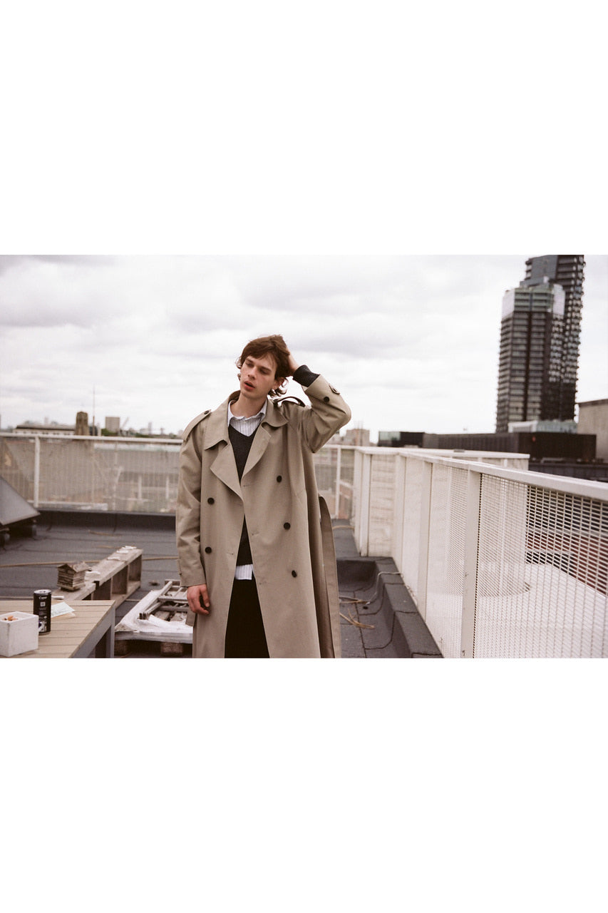UNISEX OVERSIZED TRENCH COAT
