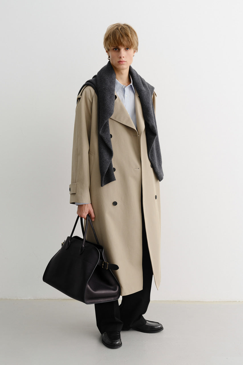UNISEX OVERSIZED TRENCH COAT