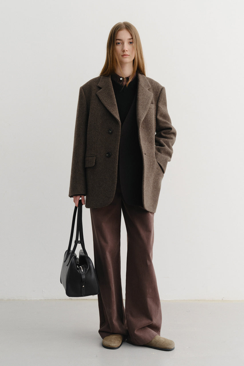 UNISEX LAYERED CASHMERE BLAZER