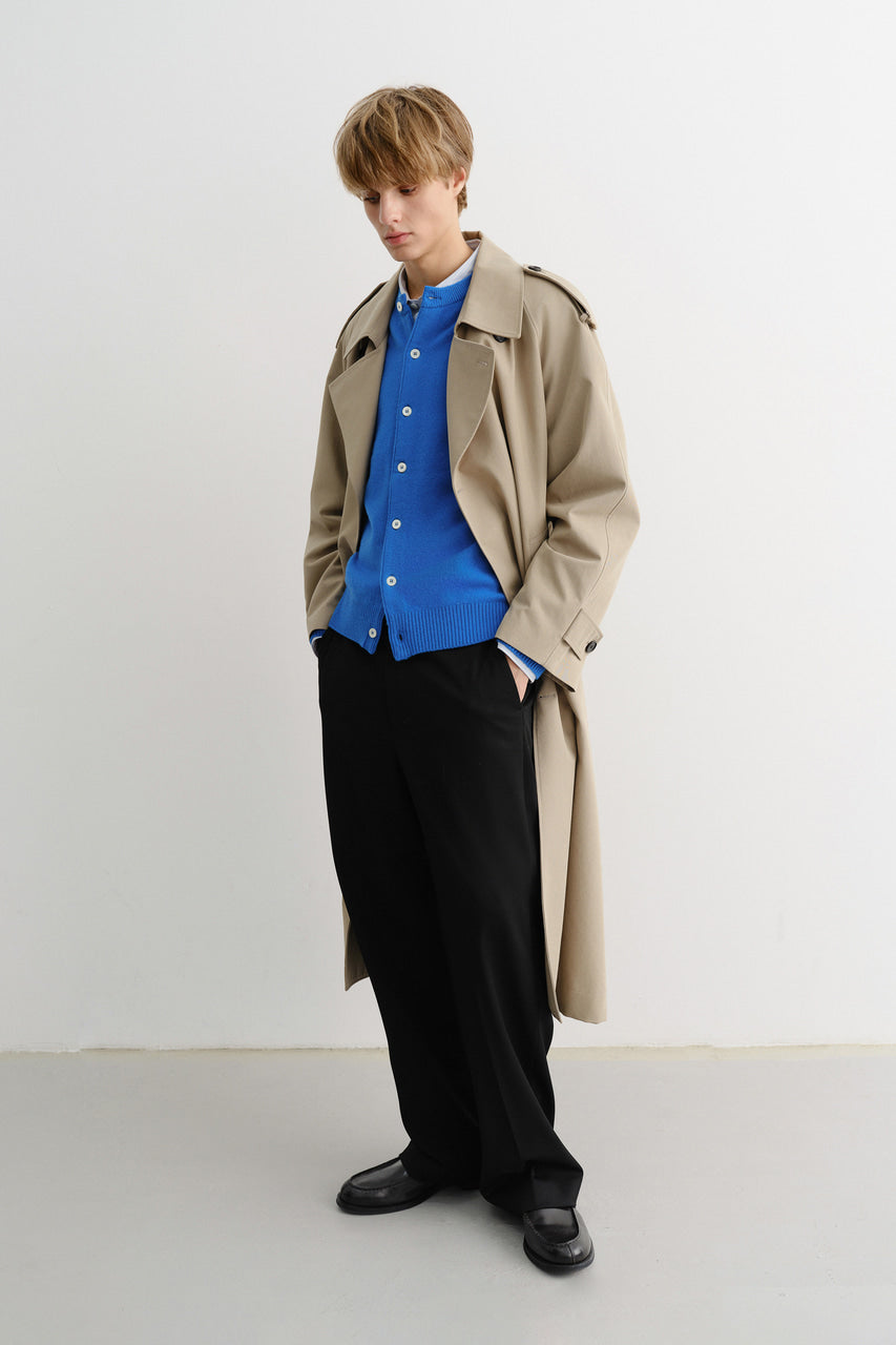 UNISEX OVERSIZED TRENCH COAT