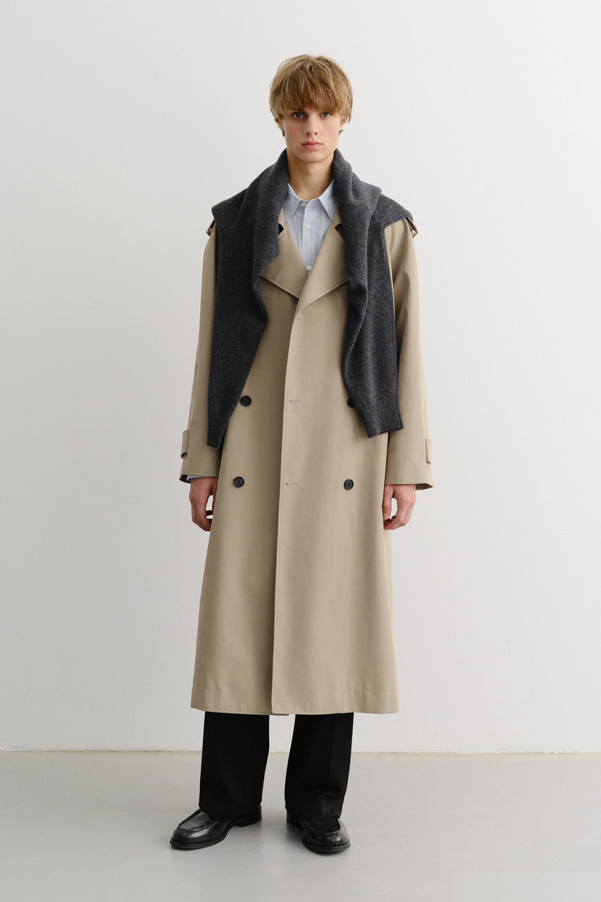 UNISEX OVERSIZED TRENCH COAT