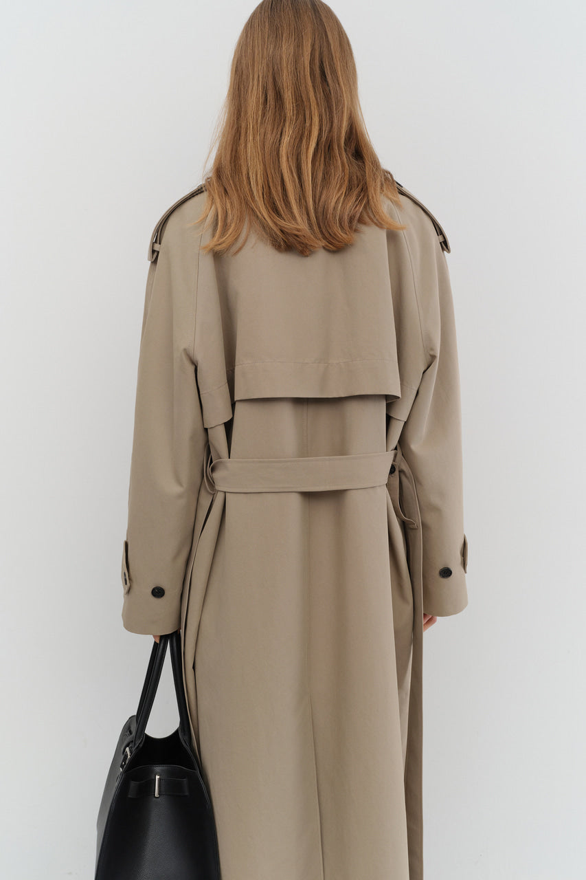 UNISEX OVERSIZED TRENCH COAT