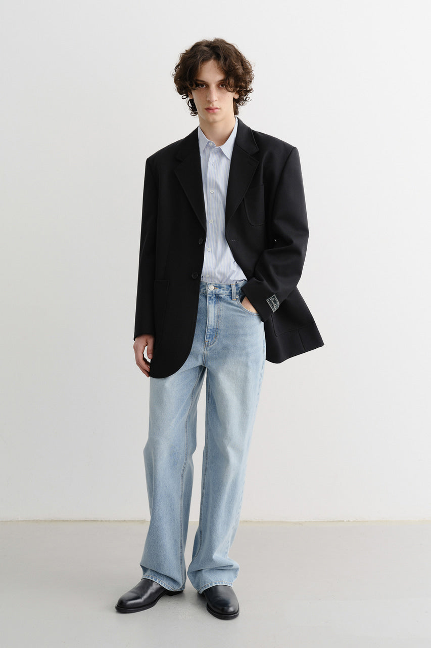 UNISEX OVERSIZED WOOL BLAZER