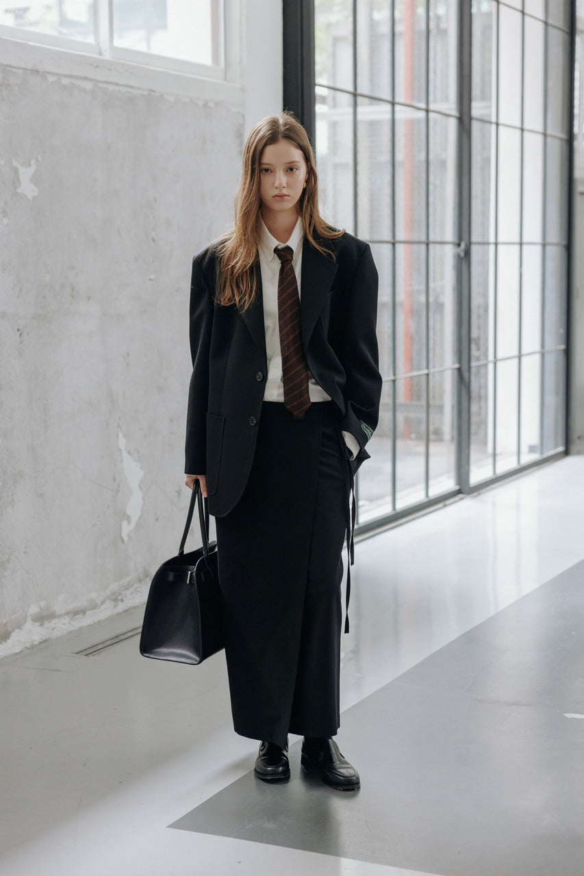 UNISEX OVERSIZED WOOL BLAZER