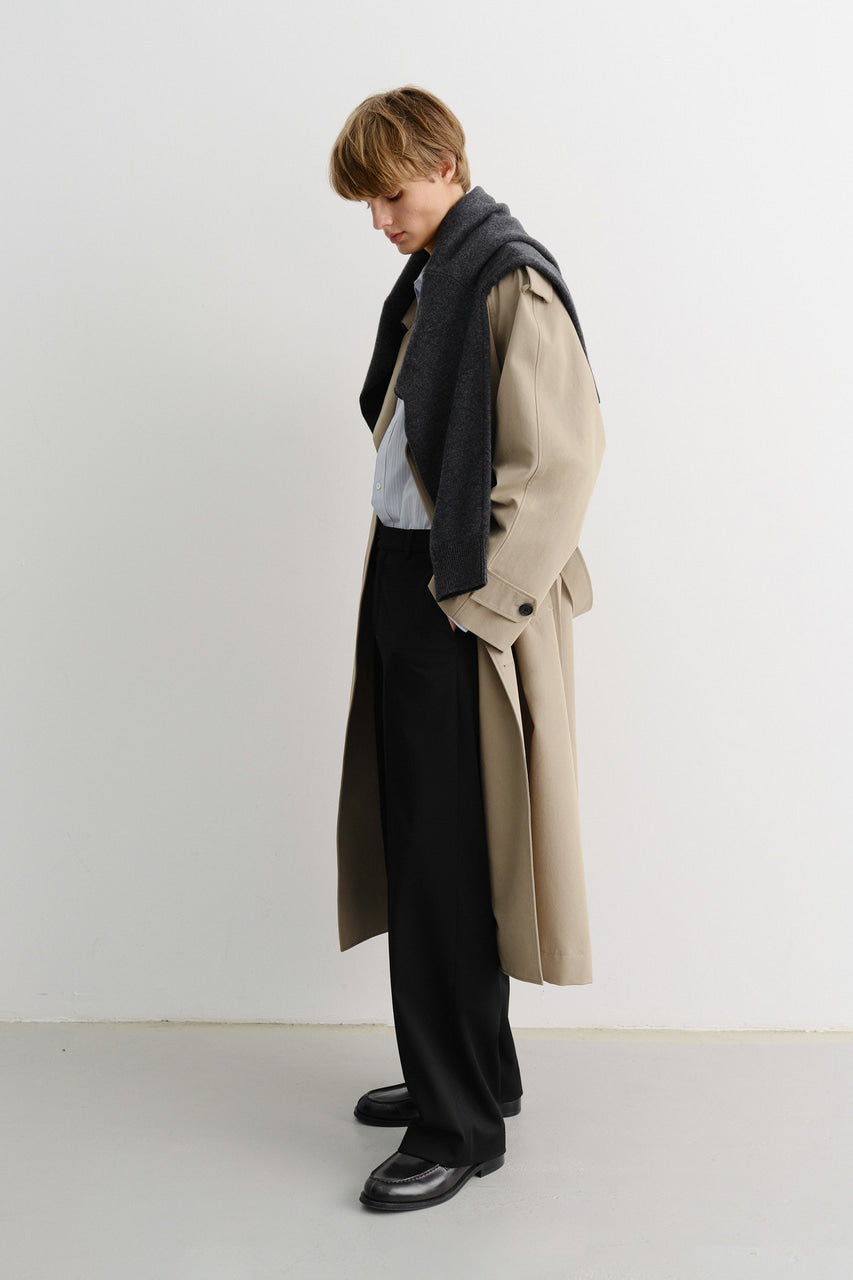 UNISEX OVERSIZED TRENCH COAT