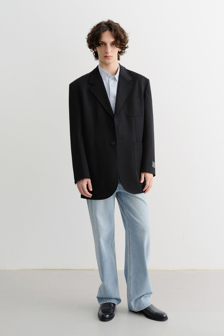 UNISEX OVERSIZED WOOL BLAZER