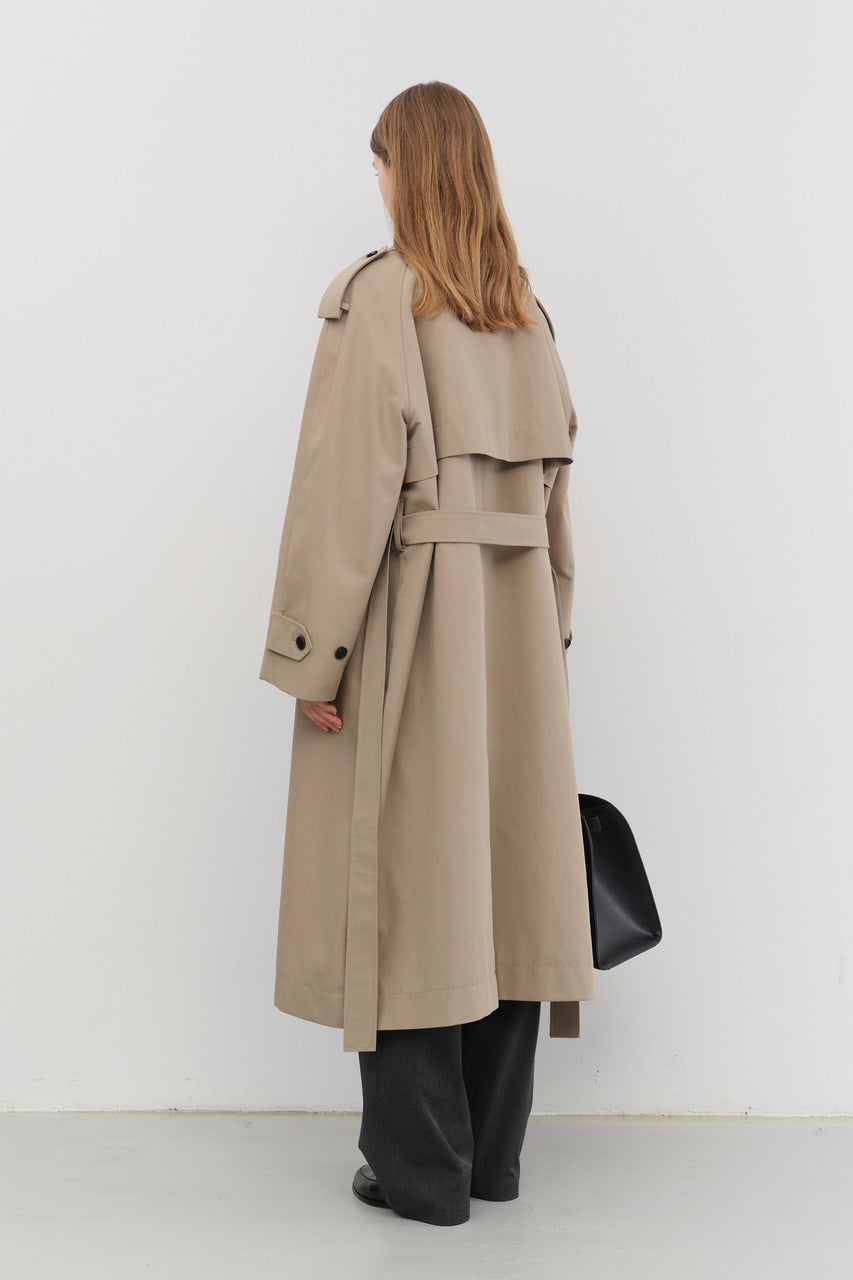 UNISEX OVERSIZED TRENCH COAT