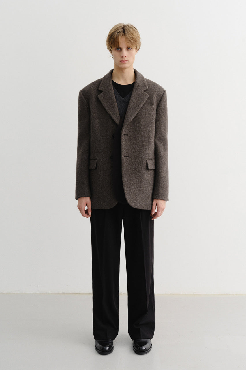UNISEX LAYERED CASHMERE BLAZER