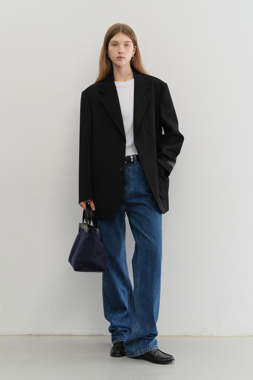 UNISEX OVERSIZED WOOL BLAZER