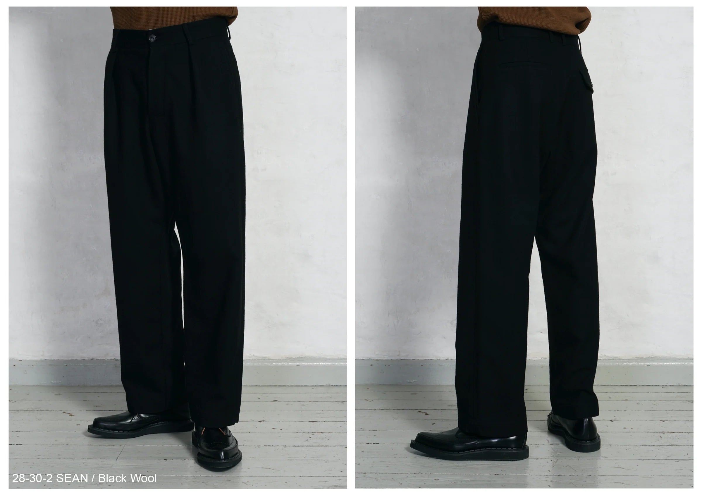 SEAN WOOL TROUSERS