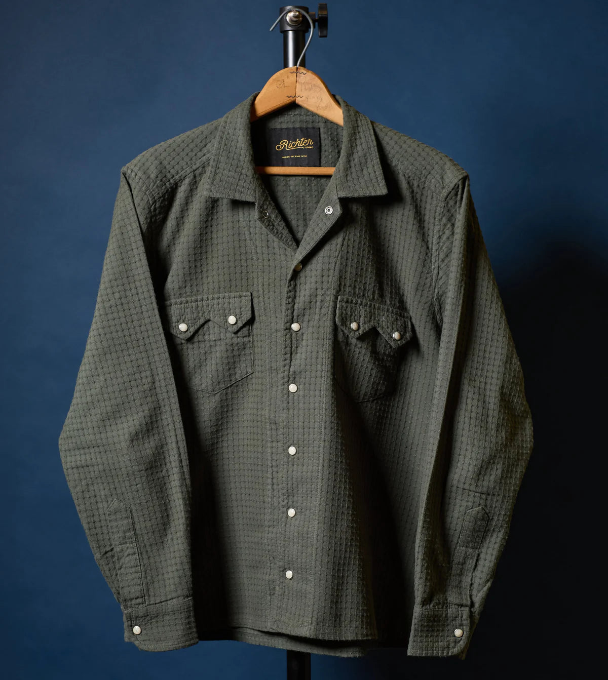 BISHOP OPEN COLLAR SHIRT – MONTY