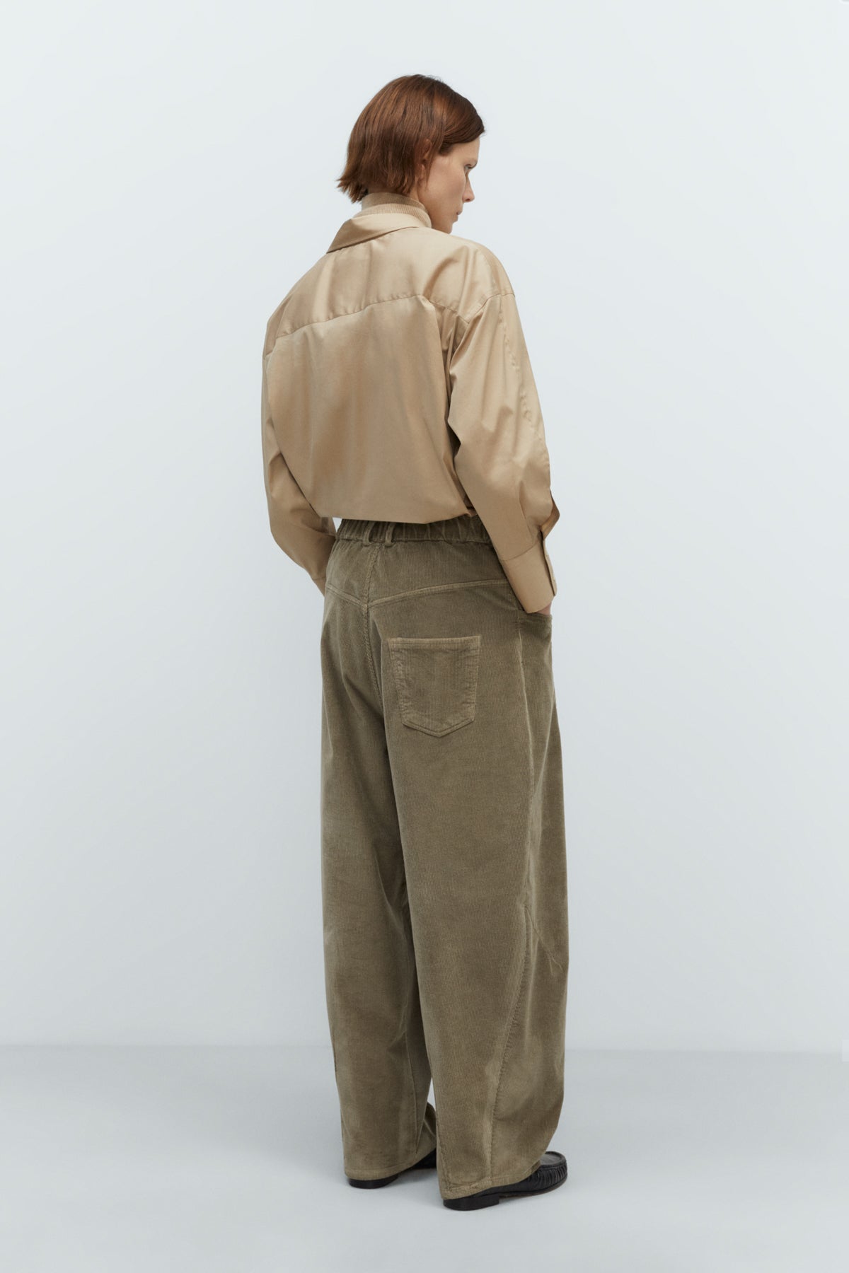 CORDUROY BAGGY PANTS