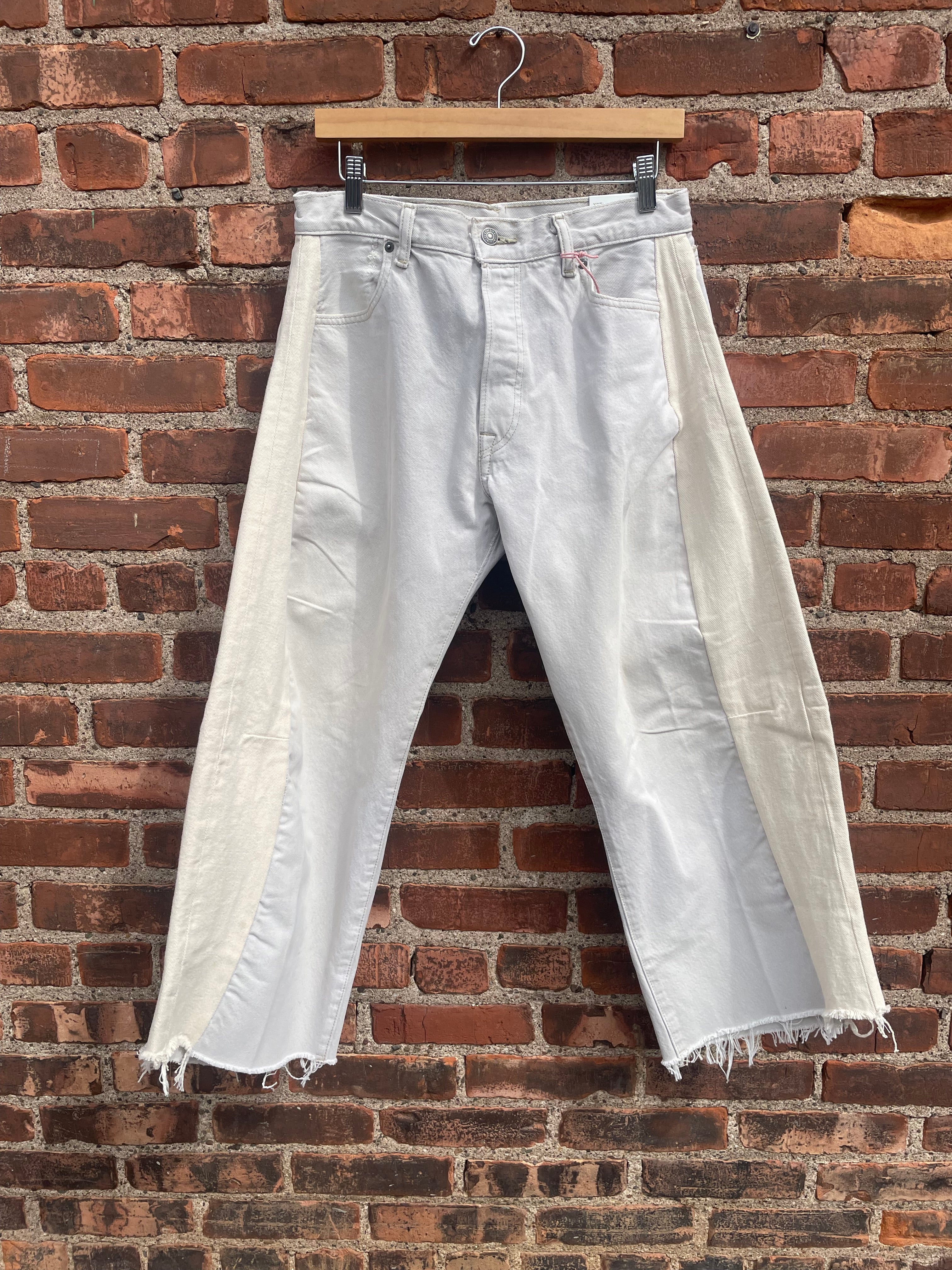 WHITE VINTAGE LASSO JEAN