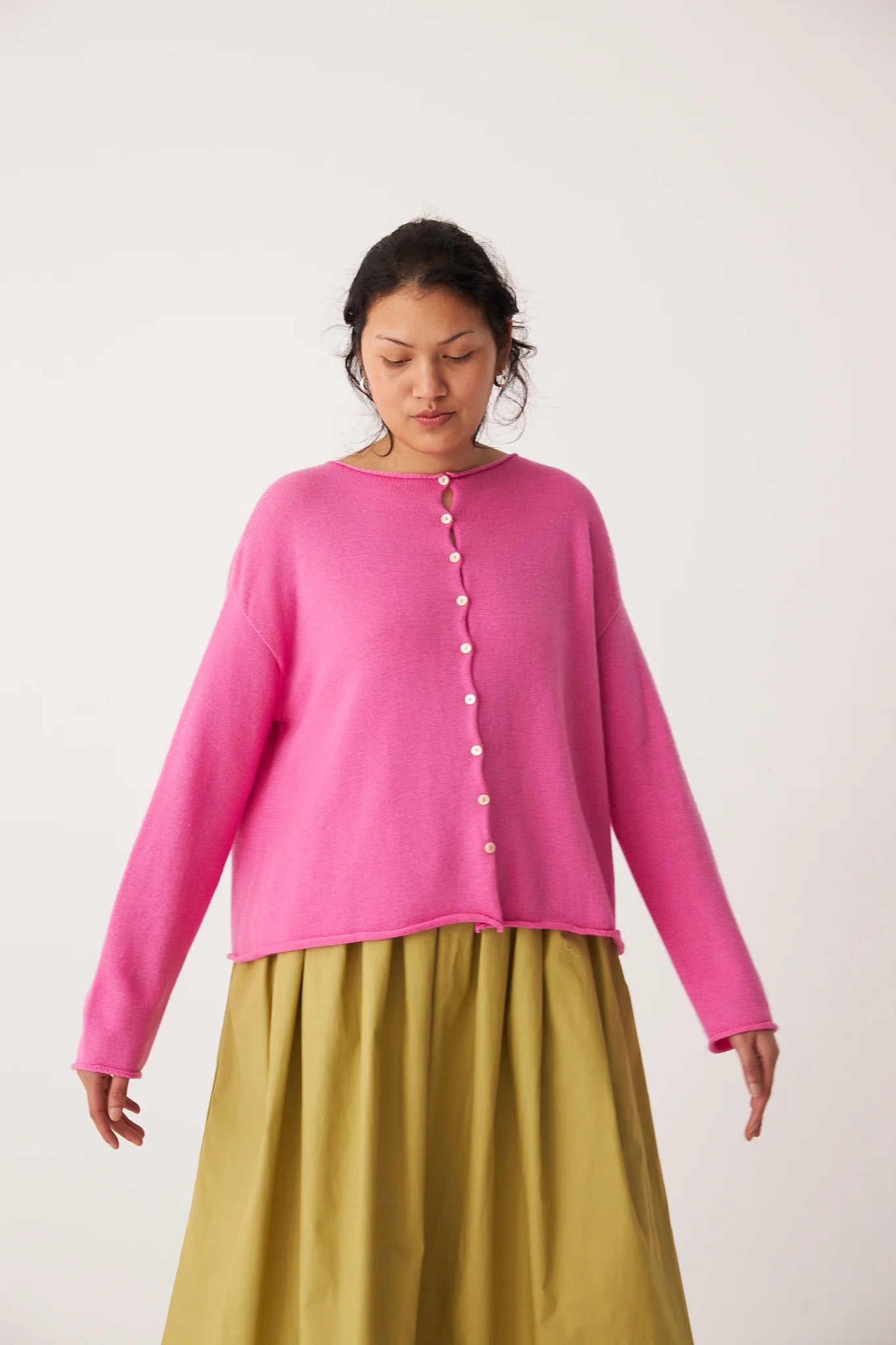 DOLL'S REVERSIBLE CARDIGAN