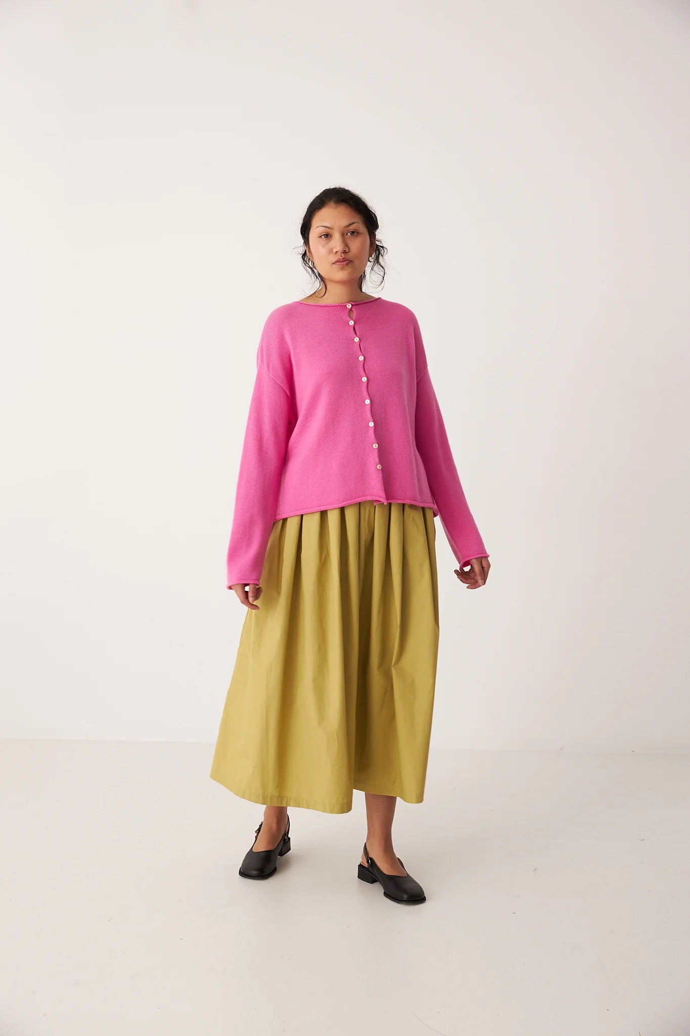 DOLL'S REVERSIBLE CARDIGAN