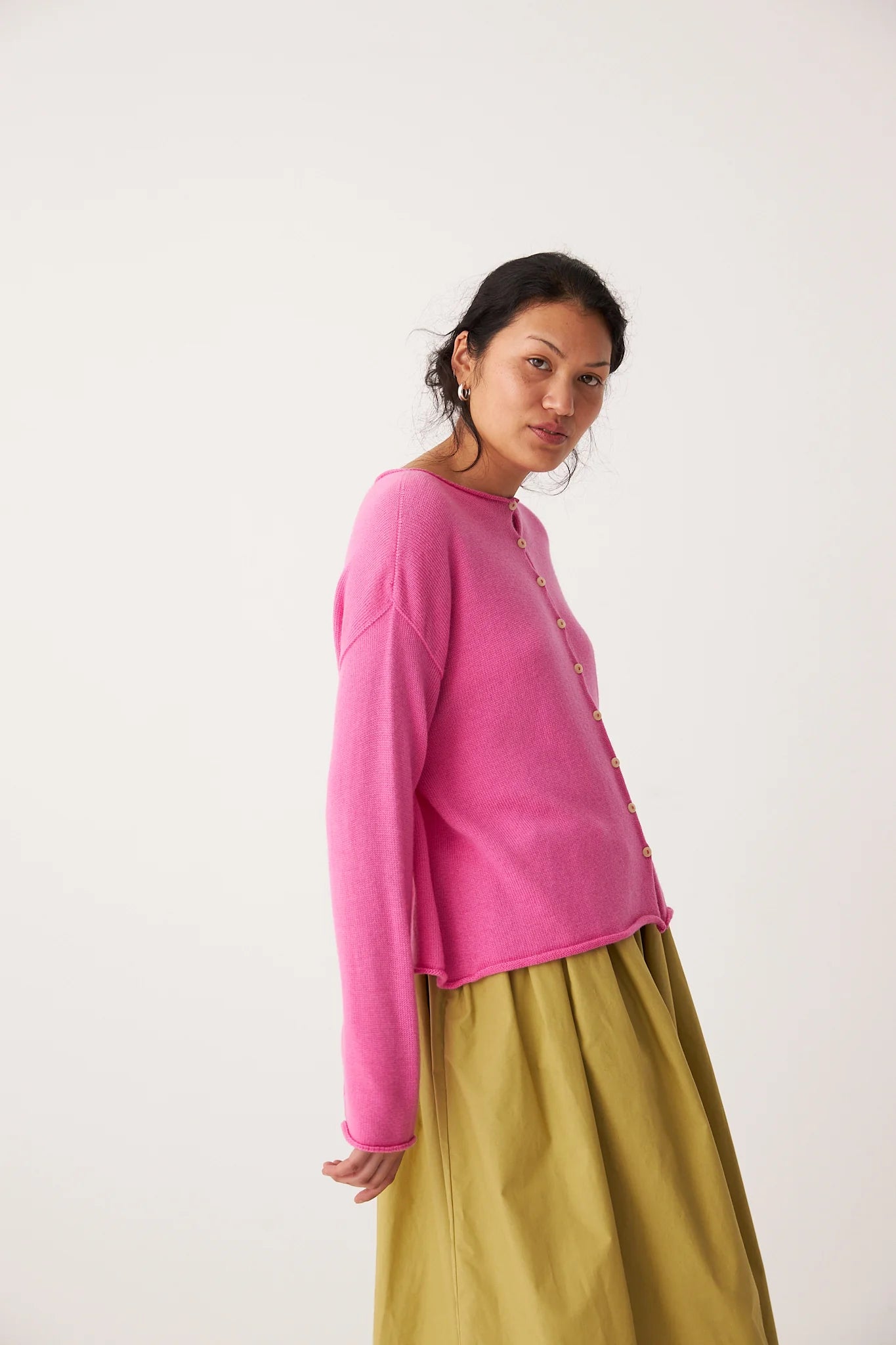 DOLL'S REVERSIBLE CARDIGAN