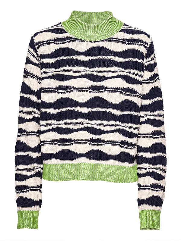 WAVE KNIT JUMPER