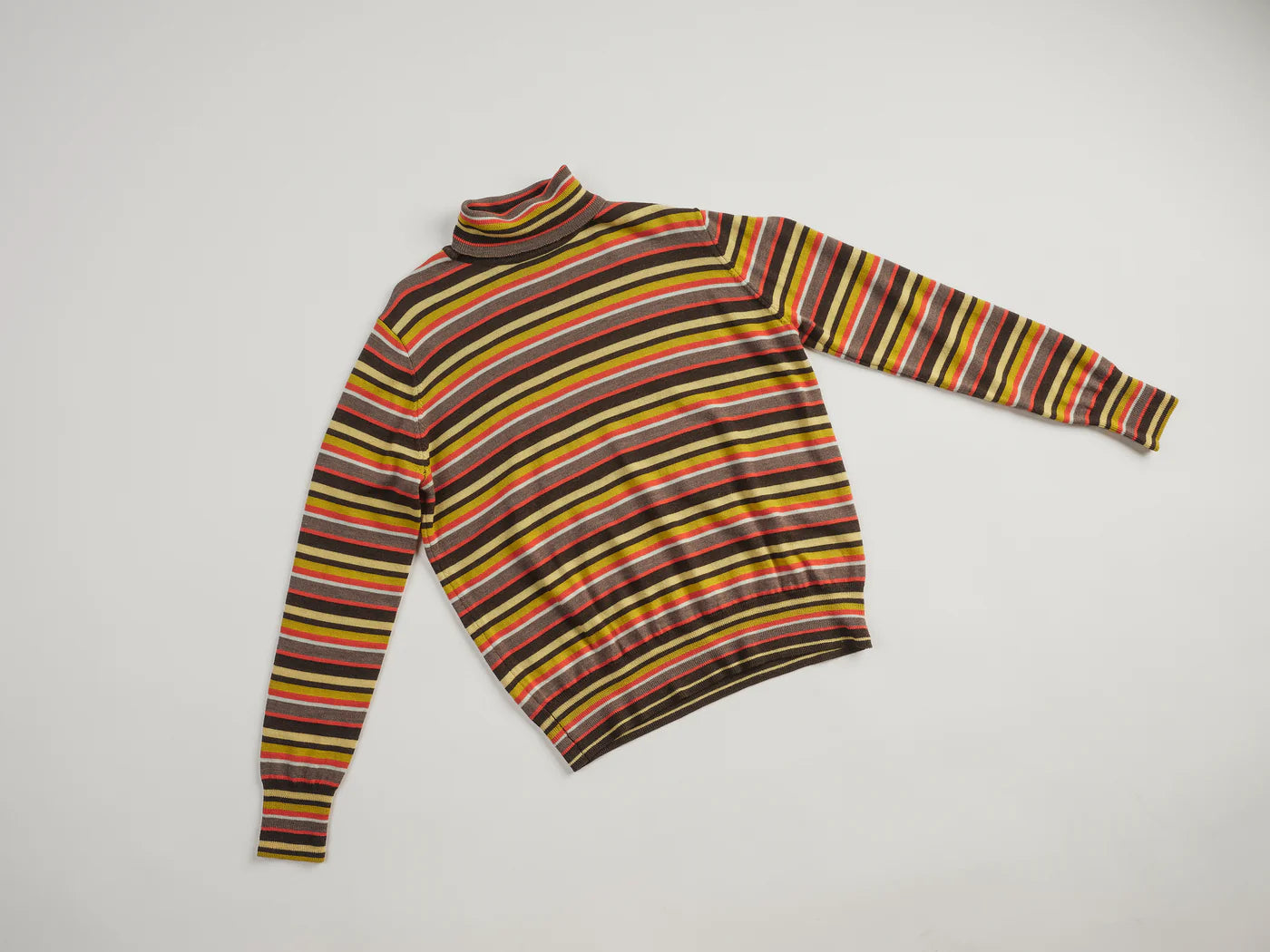 STRIPED TURTLENECK