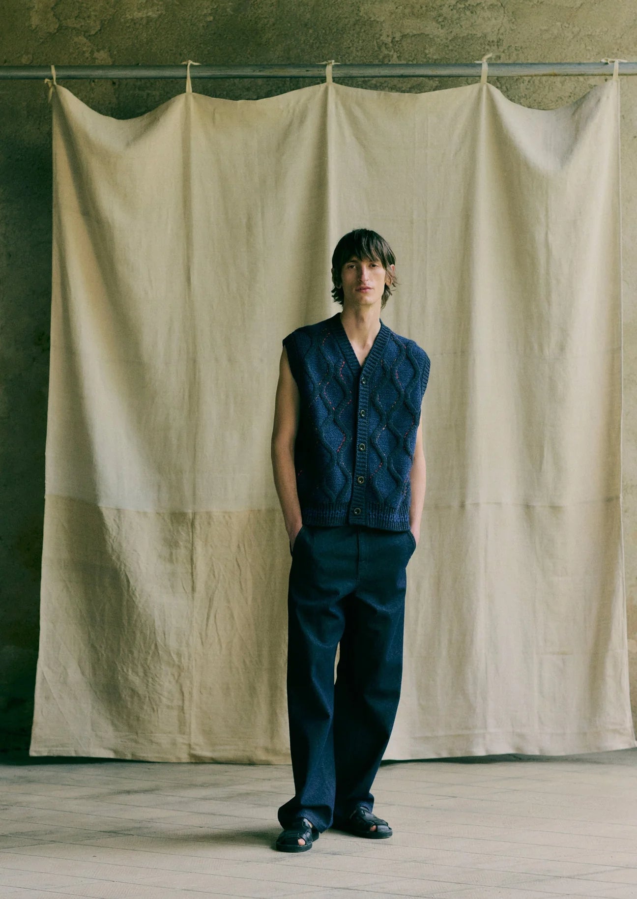 HAND EMBELLISHED VEST