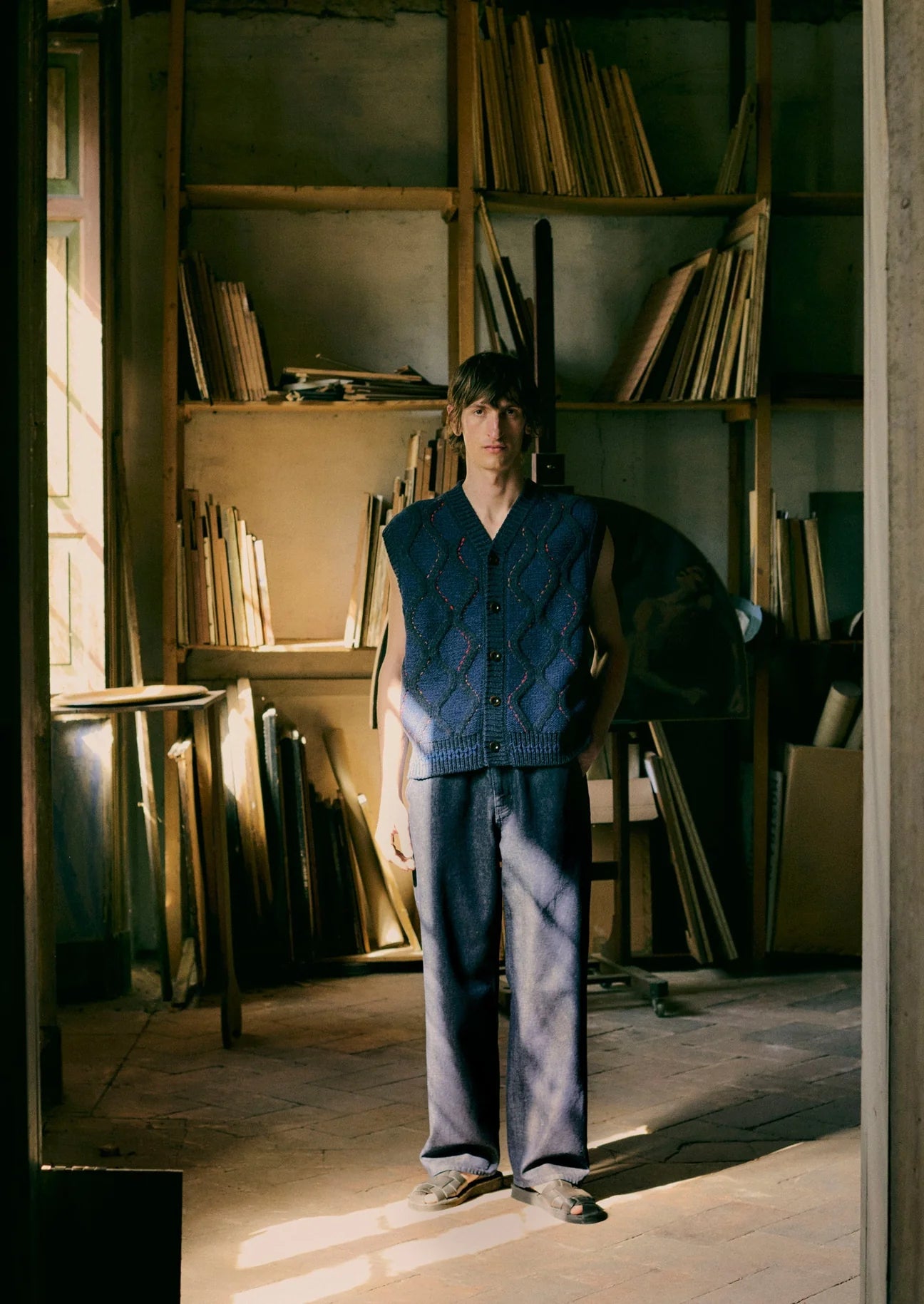 HAND EMBELLISHED VEST