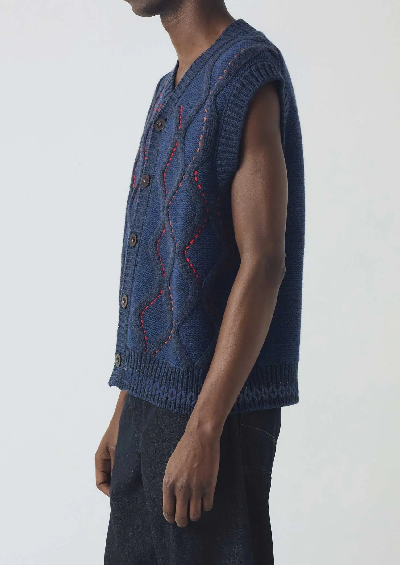 HAND EMBELLISHED VEST