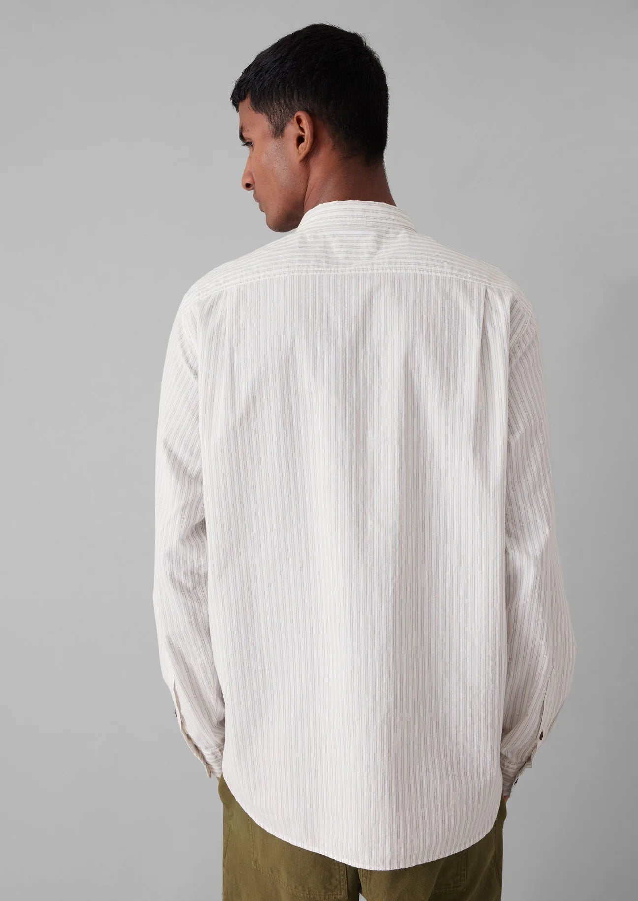 JACQUARD STRIPE SHIRT