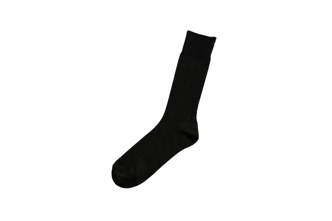 EGYPTIAN COTTON RIBBED SOCKS