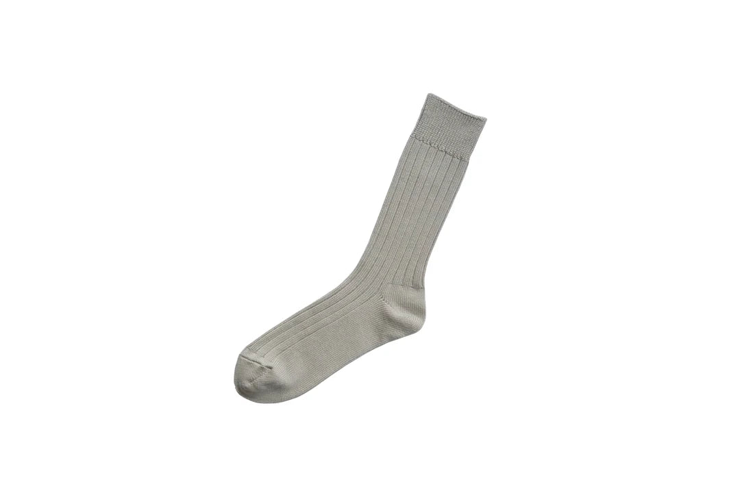 EGYPTIAN COTTON RIBBED SOCKS