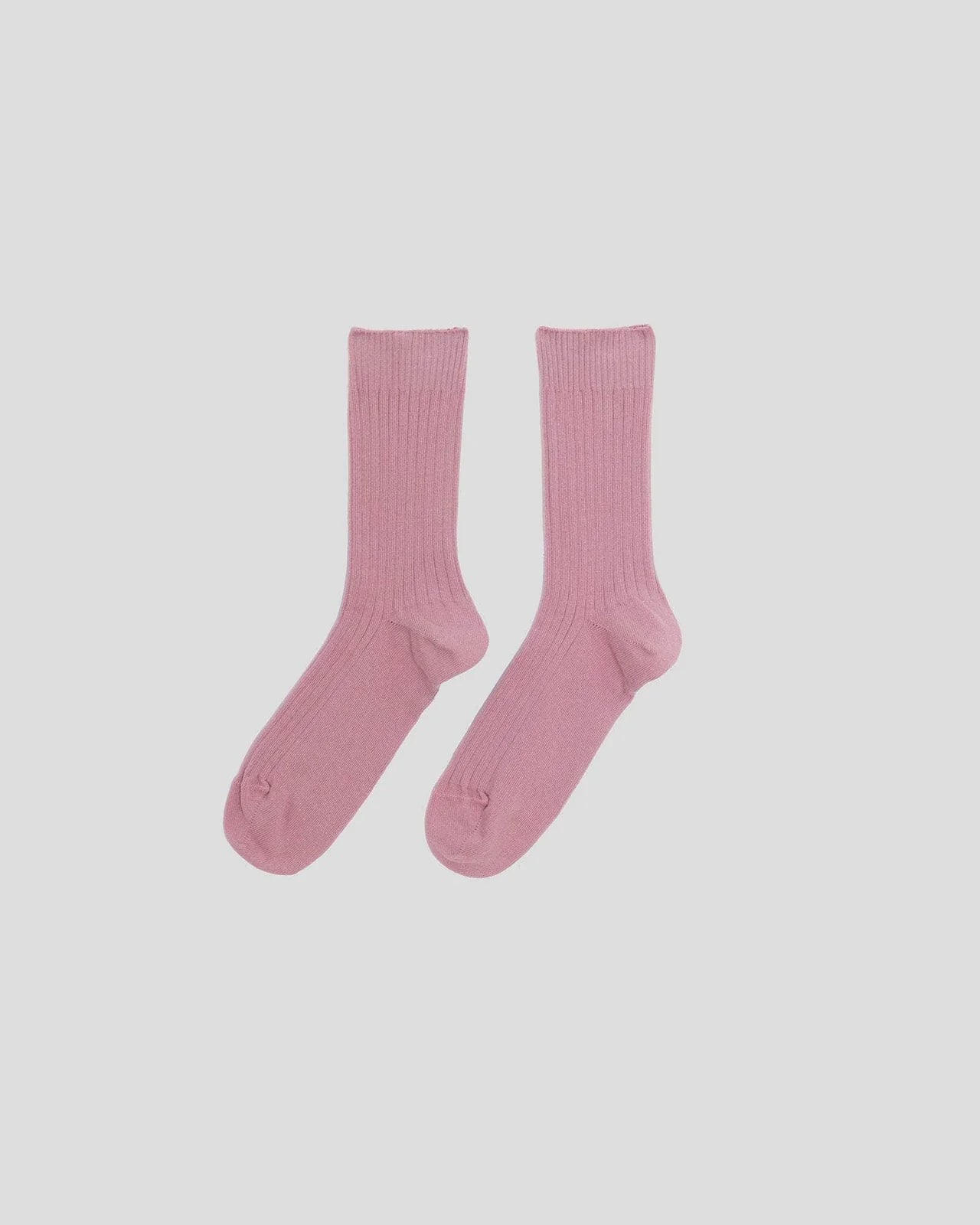 RIB OVERANKLE SOCKS