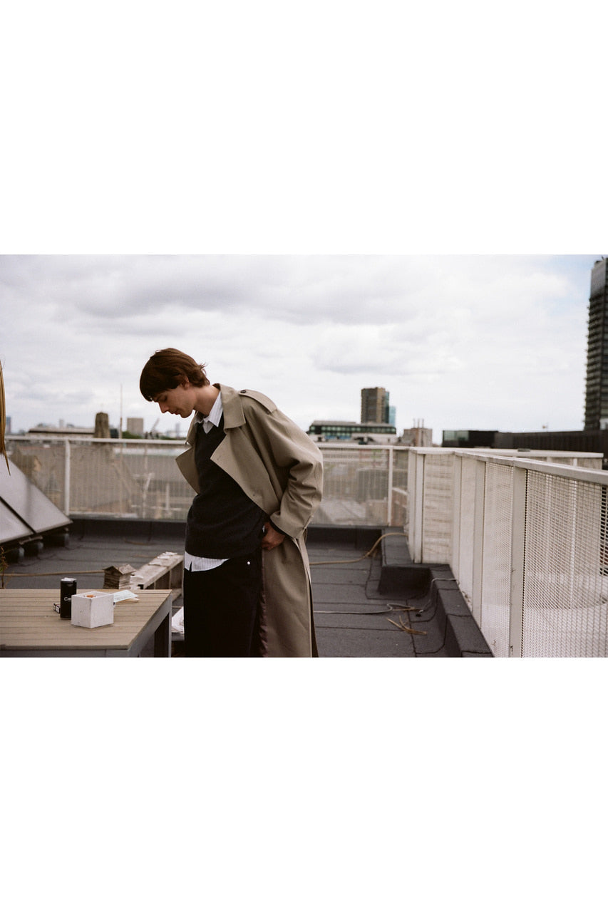 UNISEX OVERSIZED TRENCH COAT