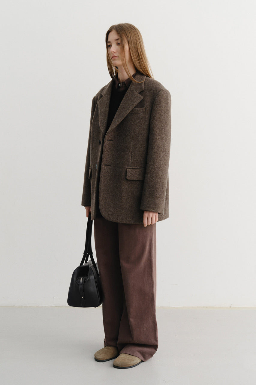 UNISEX LAYERED CASHMERE BLAZER