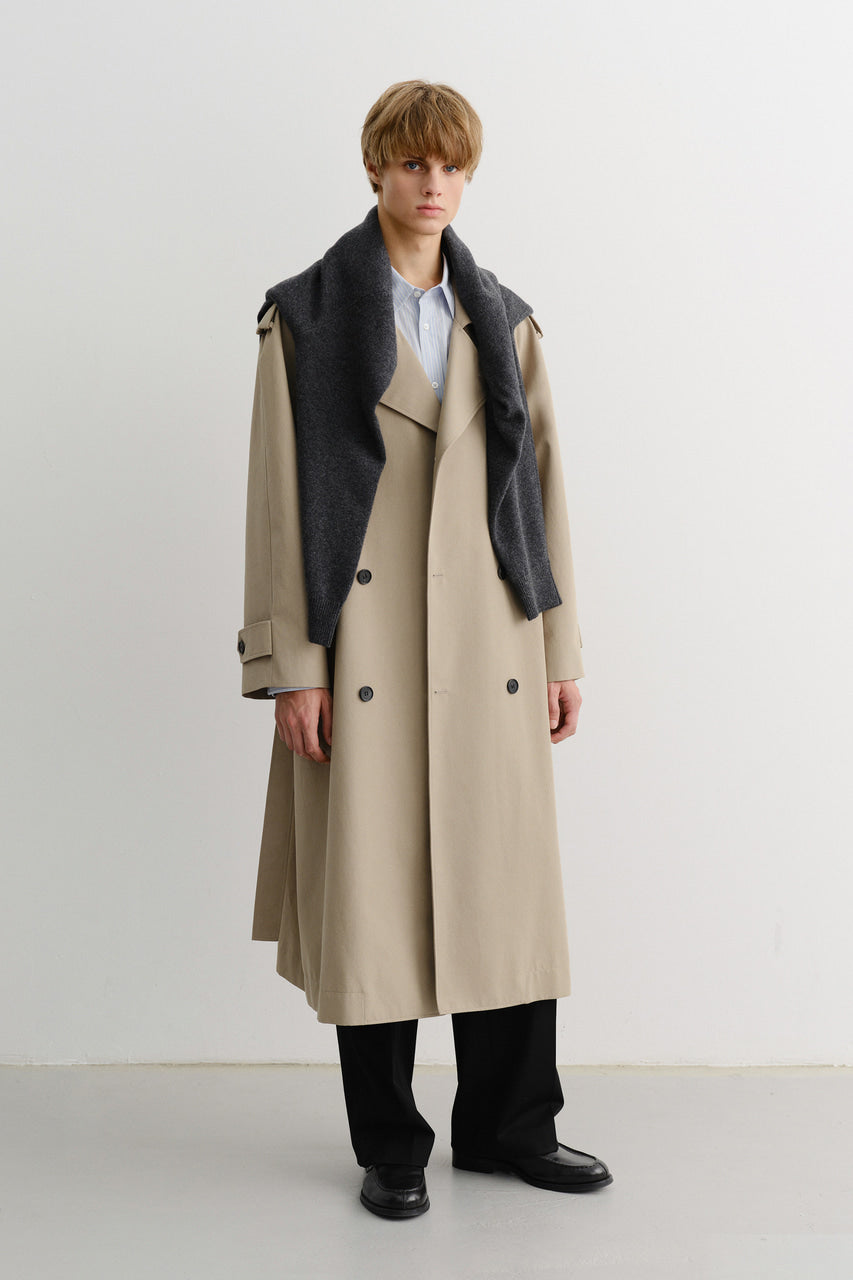 UNISEX OVERSIZED TRENCH COAT