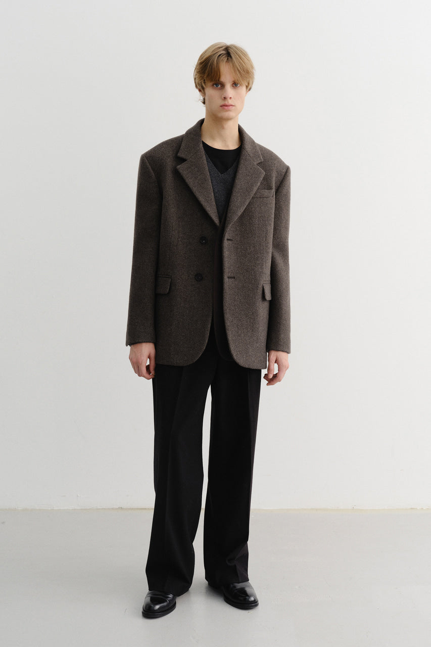 UNISEX LAYERED CASHMERE BLAZER