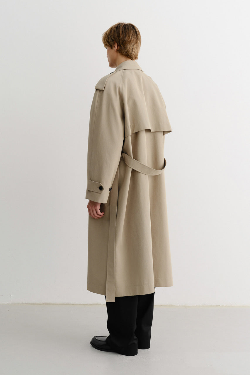 UNISEX OVERSIZED TRENCH COAT