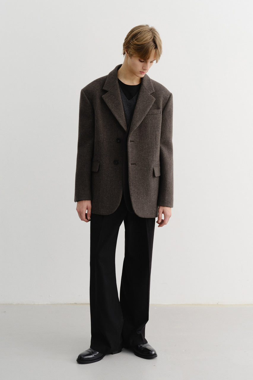 UNISEX LAYERED CASHMERE BLAZER