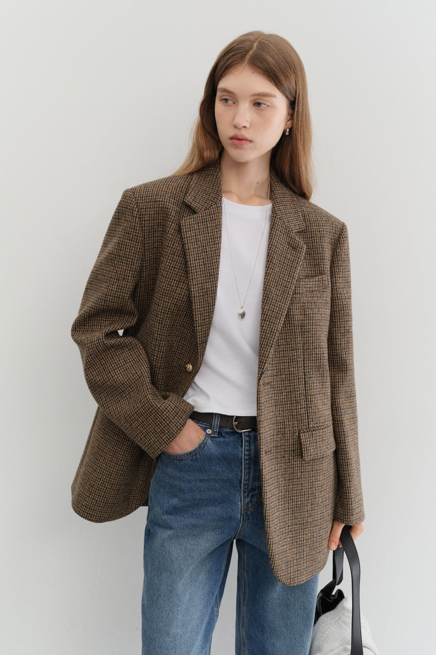 UNISEX CLASSIC WOOL BLAZER