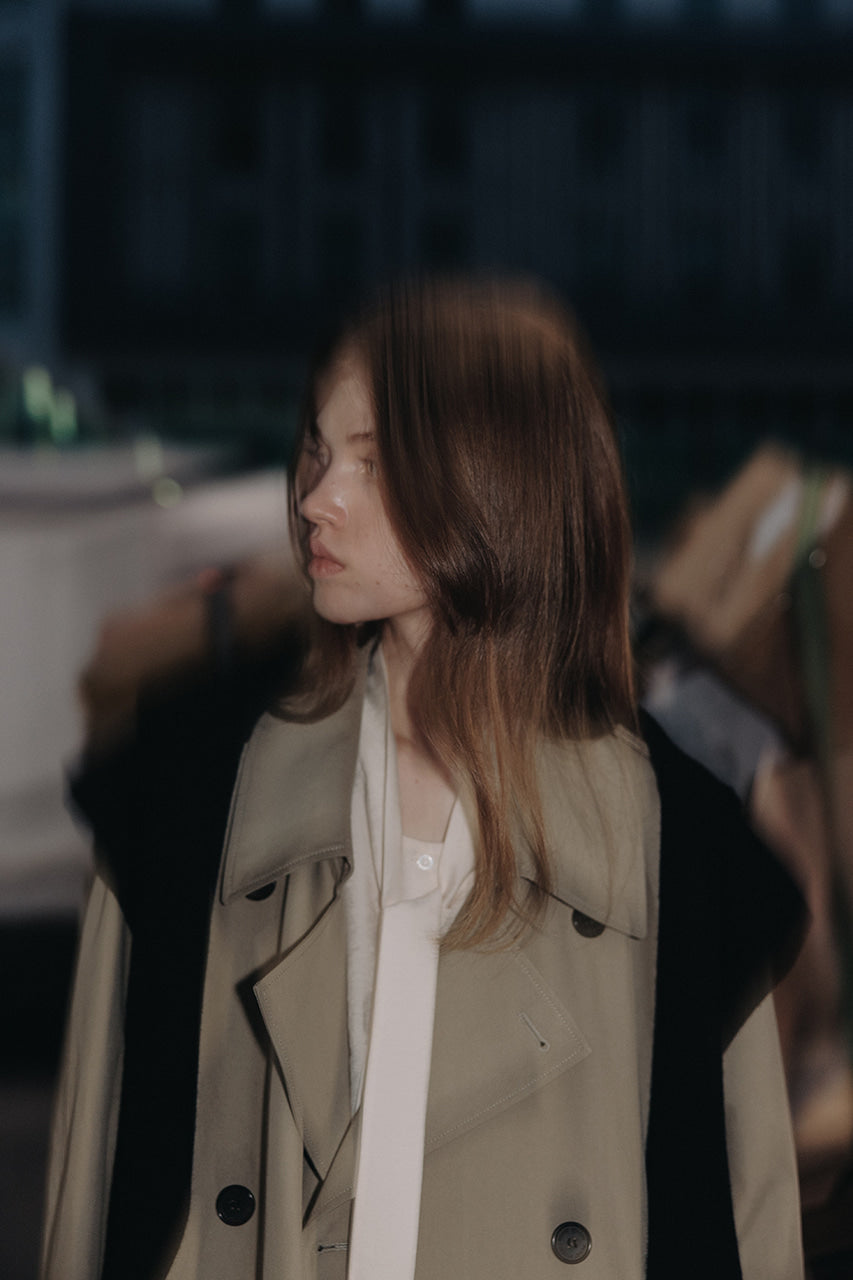 UNISEX OVERSIZED TRENCH COAT