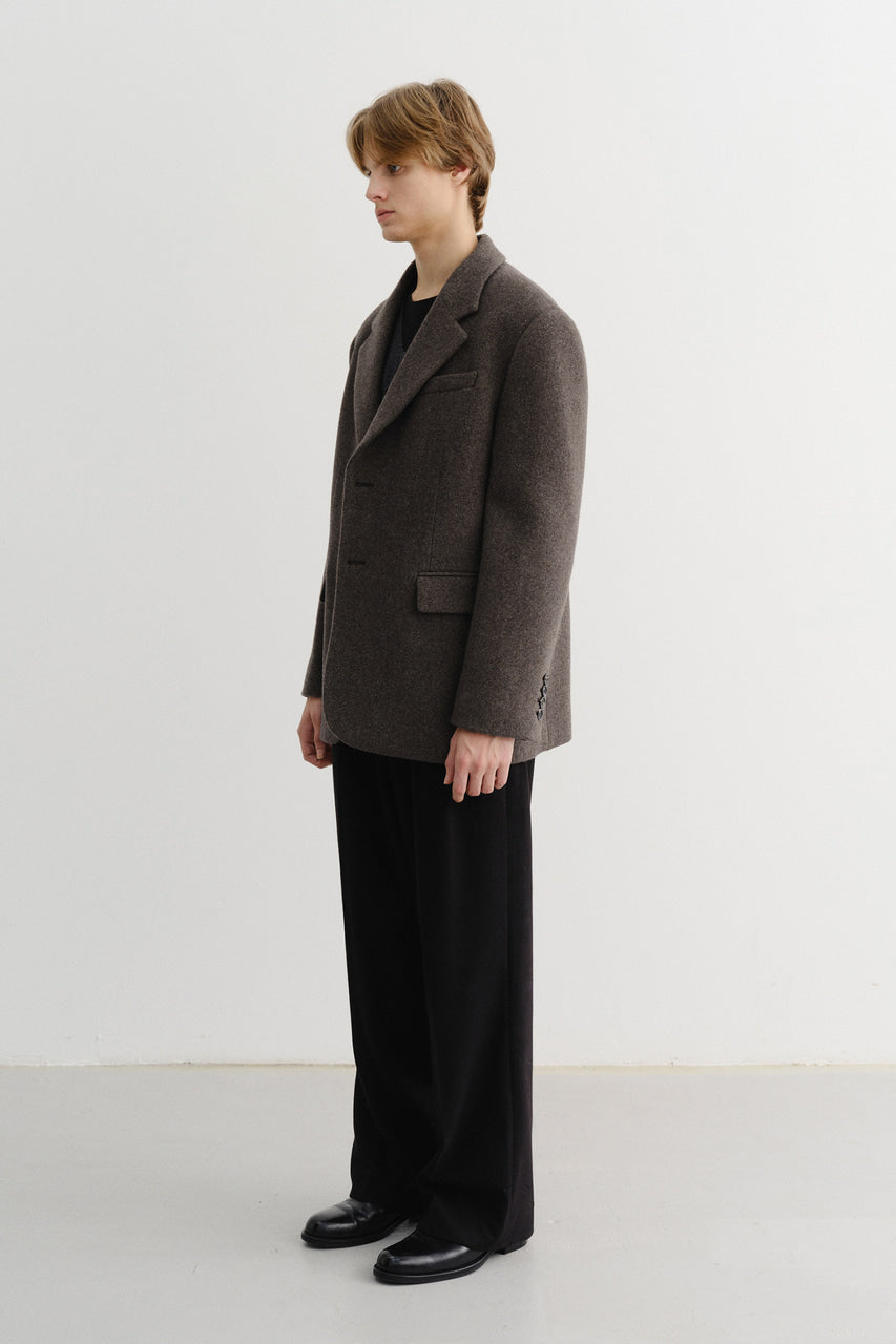 UNISEX LAYERED CASHMERE BLAZER