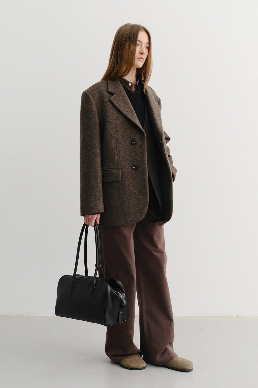 UNISEX LAYERED CASHMERE BLAZER